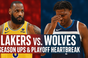 Lakers vs. Wolves Season Ups & Playoff Heartbreak