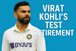 Virat Kohli’s Test Retirement